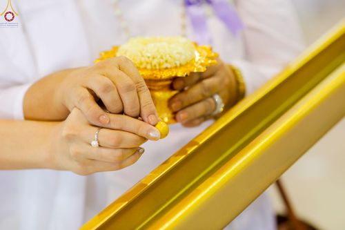 ภาพ No.77133:พิธีหล่อพระบรมพุทธเจ้า ในวันมาฆบูชา อาทิตย์ต้นเดือนที่ 6 มีนาคม พ.ศ. 2566 ณ วัดพระธรรมกาย จ.ปทุมธานี