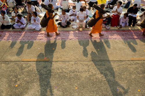 ภาพ No.113229:พิธีต้อนรับพระธรรมยาตรา ปีที่ 12 วันที่ 15 มกราคม พ.ศ. 2567 ณ วัดโบสถ์บน จ.นนทบุรี