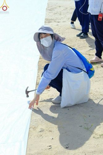 ภาพ No.211266:วันเสาร์ที่ 15 มีนาคม พ.ศ. 2568  การเตรียมงานของเจ้าหน้าที่ เพื่องานฉลองปทุมเจดีย์ ณ ศูนย์อบรมเยาวชนปัตตานี