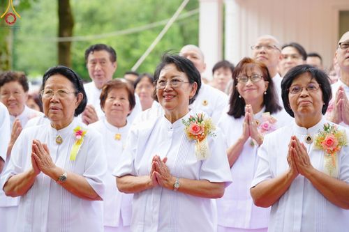 ภาพ No.144833:พิธีประดิษฐานลูกนิมิตมหาสมบัติ ผูกสีมาสถาปนาอุโบสถ บูชาธรรม ๘๐ ปี หลวงพ่อธัมมชโย วันอาทิตย์ที่ ๓๐ มิถุนายน พ.ศ. ๒๕๖๗ วัดพระธรรมกายนิวเจอร์ซี ประเทศสหรัฐอเมริกา