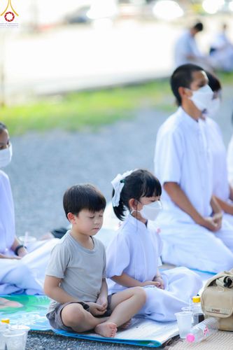 ภาพ No.82589:พิธีตัดปอยผมและปลงผมนาคธรรมทายาท ในโครงการอุปสมบทหมู่ธรรมทายาทพุทธศาสตร์สากล รุ่นที่ 7 (ภาคฤดูฝน) วันอาทิตย์ที่ 11 มิถุนายน พ.ศ. 2566 ณ  วัดพระธรรมกาย