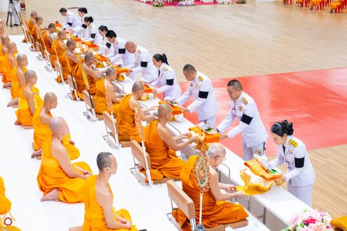 ภาพ No.341731:วันอังคารที่ 28 กรกฎาคม พ.ศ. 2569 คณะสงฆ์และพสกนิกรอำเภอคลองหลวง พร้อมใจจัดพิธีเจริญพระพุทธมนต์ ปฏิบัติธรรม และทำบุญตักบาตร ถวายพระราชกุศลเฉลิมพระเกียรติพระบาทสมเด็จพระเจ้าอยู่หัว