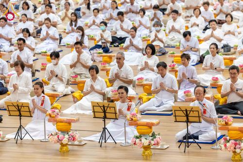 ภาพ No.313640:วันอาทิตย์ที่ 15 มีนาคม พ.ศ. 2569 พิธีร่วมบุญบรรพชาสามเณร 5000 รูป ณ ห้องแก้วสารพัดนึก 2 สภาธรรมกายสากล วัดพระธรรมกาย