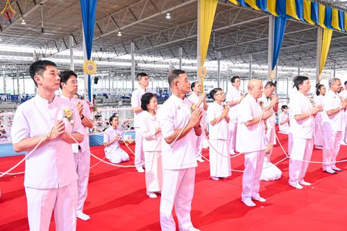 ภาพ No.342797:วันอาทิตย์ที่ 9 สิงหาคม พ.ศ.2569 พิธีจุดเทียนใจ ไฟนิรันดร์ อนันตชัย ณ รัตนบัลลังก์ วัดพระธรรมกาย