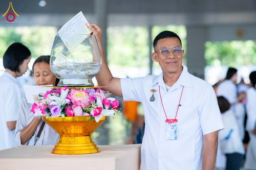 ภาพ No.307300:วันจันทร์ที่ 2  กุมภาพันธ์ พ.ศ. 2569 พิธีบุพเปตพลี ครั้งที 177 วันพระขึ้น 15 ค่ำ เดือน 3 ณ หอฉันคุณยายอาจารย์ วัดพระธรรมกาย จ.ปทุมธานี