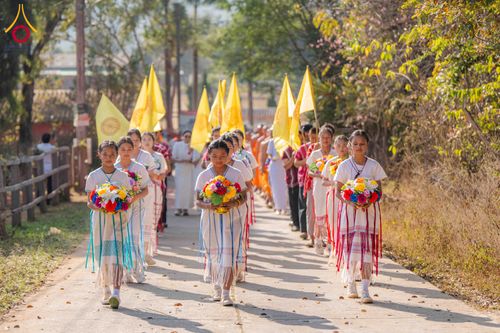 ภาพ No.308941:วันศุกร์ที่ 6 กุมภาพันธ์ พ.ศ.2569 พิธีอัญเชิญพระบรมสารีริกธาตุ เพื่อประดิษฐาน  ณ เจดีย์วัดทุ่งเจริญธรรม อ.อมก๋อย จ.เชียงใหม่