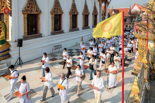 ภาพ No.304394:วันที่ 27 มกราคม พ.ศ. 2569 พิธีทอดผ้าป่าทำนุบำรุงศาสนสถาน ณ วัดบางไผ่นารถ ต.บางไทรป่า อ.บางเลน จ.นครปฐม ในโครงการธรรมยาตรา กตัญญูบูชา มหาปูชนียาจารย์ พระมงคลเทพมุนี(สด จนฺทสโร) พระผู้ปราบมาร อนุสรณ์สถาน 7 แห่ง ปีที่ 14