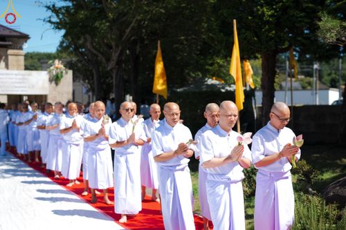 ภาพ No.148253:พิธีปฐมอุปสมบท สมโภชอุโบสถ บูชาธรรม 80 ปี หลวงพ่อธัมมชโย  วันอาทิตย์ที่ 11 สิงหาคม พ.ศ. 2567 วัดพระธรรมกายโทชิหงิ ประเทศญี่ปุ่น