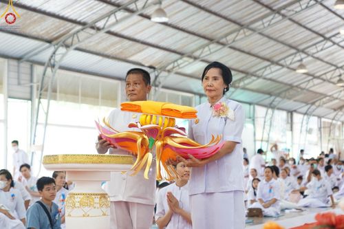 ภาพ No.96506:พิธีทอดกฐินสามัคคี  เพื่อสร้าง ห้องแก้วมหาสมบัติ ณ ศูนย์อบรมเยาวชนอุตรดิตถ์  อ.ทองแสนขัน จ.อุตรดิตถ์ วันอาทิตย์ที่ 12 พฤศจิกายน พ.ศ. 2566