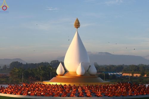 ภาพ No.211881:วันจันทร์ที่ 17 มีนาคม พ.ศ. 2568 พิธีตักบาตรพระกว่า 300 รูป ฉลองพิธีประดิษฐานพระบรมสารีริกธาตุ ณ ปทุมเจดีย์ เจดีย์พระพุทธเจ้า 5 พระองค์ ศูนย์อบรมเยาวชนปัตตานี บ้านโคกดีปลี ตำบลตุยง อำเภอหนองจิก จังหวัดปัตตานี