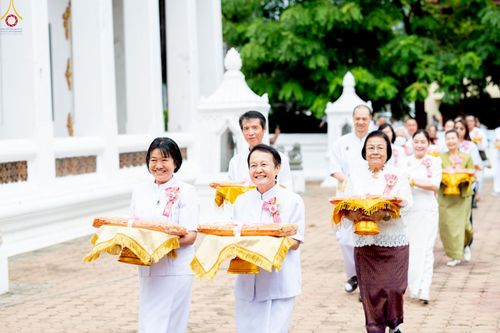 ภาพ No.234951:วันเสาร์ที่ 26 กรกฎาคม พ.ศ. 2568 พิธีทอดผ้าป่าบูรณปฏิสังขรณ์ วัดสามพระยาวรวิหาร ณ ศาลาอบรมสงฆ์ วัดสามพระยาวรวิหาร เขตพระนคร กรุงเทพมหานครฯ