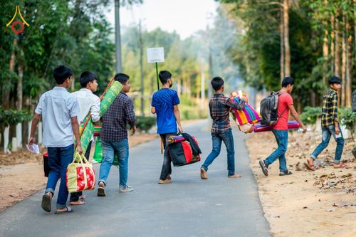 ภาพ No.75726:พิธีตัดปอยผม และ ปลงผมนาคธรรมทายาท ในโครงการบรรพชาสามเณรหมู่ครั้งที่ 3 วันที่ 9 กุมภาพันธ์ พ.ศ. 2566 ณ วัดเบงกาลี เมืองคากาจารี ประเทศบังกลาเทศ