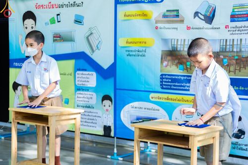 ภาพ No.107066:รวมพลังเด็กดี V-Star ผู้นำฟื้นฟูศีลธรรมโลก จ.นนทบุรี ณ ศูนย์อบรมเยาวชนนนทบุรี  วันที่ 27 ธันวาคม พ.ศ. 2566