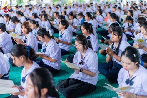 ภาพ No.183883:วันรวมพลังเด็กดี V-Star ผู้นำฟื้นฟูศีลธรรมโลก ครั้งที่ 17 ประจำปี 2567 จังหวัดราชบุรี ในวันที่ 26 พฤศจิกายน พ.ศ. 2567 ณ ศูนย์อบรมเยาวชนผาสุกวนิช อำเภอเมือง จังหวัดราชบุรี