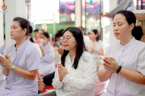 ภาพ No.166108:พิธีทอดกฐิน ณ วัดป่าสามัคคีธรรม จ.อำนาจเจริญ ในโครงการกฐินสามัคคีทั่วไทย 30,000 วัด บูชาธรรม 80 ปี หลวงพ่อธัมมชโย โดยคณะศิษยานุศิษย์วัดพระธรรมกาย วันที่ 20 ตุลาคม พ.ศ. 2567