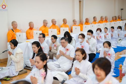 ภาพ No.132140:พิธีประดิษฐานยอดอุโบสถ บูชาธรรม 80 ปี หลวงพ่อธัมมชโย ณ วัดพระธรรมกายโทชิหงิ ประเทศญี่ปุ่น วันอาทิตย์ที่ 24 มีนาคม พ.ศ. 2567