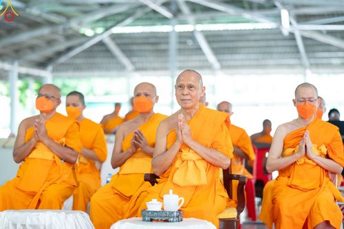 ภาพ No.84973:พิธีเจริญพระพุทธมนต์และพิธีสักการะ รูปเหมือนพระมงคลเทพมุนี (สด จนฺทสโร) ในวันที่ 5 สิงหาคม พ.ศ. 2566 ณ วัดพระธรรมกาย จ.ปทุมธานี เพื่ออัญเชิญประดิษฐาน  ณ วิหารพระมงคลเทพุนี (สด จนฺทสโร) ศูนย์ปฏิบัติธรรมภาคใต้ อ.บางกล่ำ จ.สงขลา
