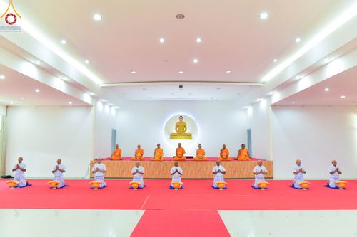 ภาพ No.102097:พิธีบรรพชาและอุปสมบทหมู่ธรรมทายาท ในโครงการอุปสมบทหมู่ รุ่นบูชาธรรมมหาปูชนียาจารย์ ณ ศูนย์ปฏิบัติธรรมและศูนย์อบรมเยาวชนเพชรบุรี อ.ท่ายาง จ.เพชรบุรี วันเสาร์ที่ 9 ธันวาคม พ.ศ. 2566