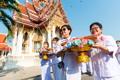 ภาพ No.108894:พิธีทอดผ้าป่าทำนุบำรุงศาสนสถาน ณ วัดสรรเพชญ ต.ยายชา อ.สามพราน จ.นครปฐม วันที่ 9 มกราคม พ.ศ. 2567