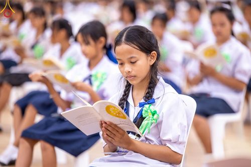 ภาพ No.152799:อบรมเชิงปฎิบัติการจัดกิจกรรมทอดกฐินสัมฤทธิ์ และพิธีมอบผ้าไตรประธานกฐินสัมฤทธิ์เด็กดี V-Star ประจำปีพุทธศักราช 2567  วันเสาร์ที่ 7 กันยายน พ.ศ.2567 ณ สภาธรรมกายสากล วัดพระธรรมกาย