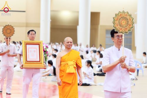 ภาพ No.232477:วันอาทิตย์ที่ 6 กรกฏาคม พ.ศ. 2568 พิธีมุทิตาสักการะพระครูสัญญาบัตร ปีพุทธศักราช 2568 ณ ห้องแก้วสารพัดนึก2 สภาธรรมกายสากล วัดพระธรรมกาย