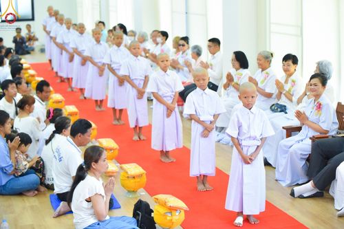 ภาพ No.133314:พิธีบรรพชาสามเณร ในโครงการบรรพชาสามเณร ฟื้นฟูพระพุทธศาสนาทั่วไทย ณ ศูนย์ปฏิบัติธรรมจันทบุรี วันพุธที่ 3 เมษายน พ.ศ. 2567