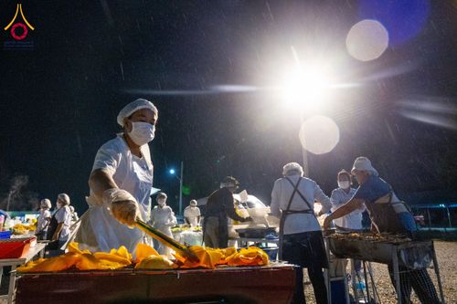 ภาพ No.118832:พิธีถวายภัตตาหารเป็นสังฆทาน แด่คณะพระธรรมยาตรา ปีที่ 12 วันที่ 26 มกราคม พ.ศ. 2567 ณ อนุสรณ์สถานบางปลา จ.นครปฐม