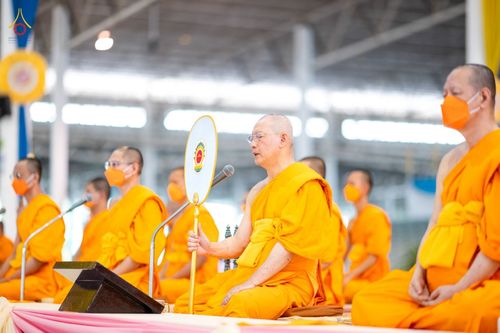 ภาพ No.80485:พิธีถวายทุนสนับสนุนการสร้าง พระไตรปิฎกฉบับธรรมชัย วันเสาร์ที่ 29 เมษายน พ.ศ. 2566 ณ สภาธรรมกายสากล วัดพระธรรมกาย