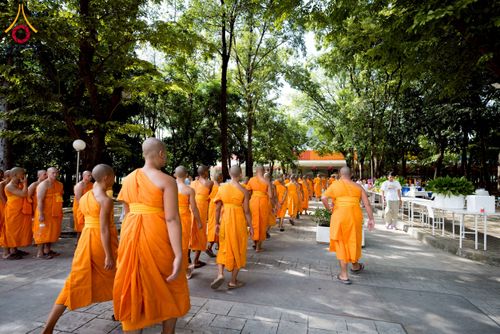 ภาพ No.233109:วันที่ 11 กรกฏาคม พ.ศ. 2568 พิธีอธิษฐานพรรษา ของคณะสงฆ์ ณ โบสถ์พระไตรปิฎก วัดพระธรรมกาย ต.คลองสาม อ.คลองหลวง จ.ปทุมธานี