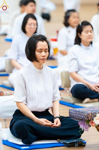 ภาพ No.138765:พิธีถวายกองทุนสนับสนุน การสร้างพระไตรปิฎกฉบับธรรมชัย และอนุรักษ์คัมภีร์ใบลาน น้อมบูชาธรรมหลวงพ่อธัมมชโย 80 ปี ณ ห้องแก้วสารพัดนึก 2 วัดพระธรรมกาย วันเสาร์ที่ 1 มิถุนายน พศ. 2567