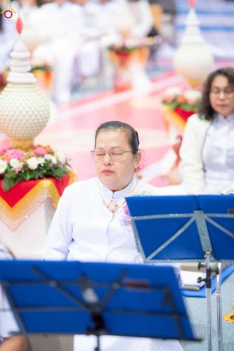 ภาพ No.256005:วันที่ 12 ตุลาคม พ.ศ. 2568 พิธีทอดกฐินวัดพระธรรมกายสวิตเซอร์แลนด์  ณ หอประชุมโรงเรียน Obergoldbach เมือง Bern ประเทศสวิตเซอร์แลนด์