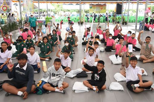 ภาพ No.106840:วันรวมพลังเด็กดี V-Star ผู้นำฟื้นฟูศีลธรรมโลก ยะลา ณ ศูนย์ปฏิบัติธรรมและอบรมเยาวชนเมืองยะลา วันที่ 27 ธันวาคม พ.ศ. 2566