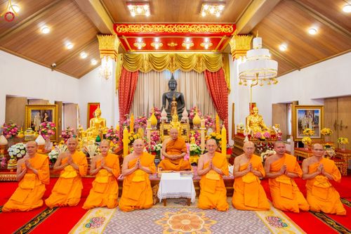 ภาพ No.84935:พิธีทำสามีจิกรรมและรับฟังโอวาท จากพระผู้ใหญ่ พระมหาเถระ พระสังฆาธิการ เนื่องในเทศกาลเข้าพรรษา ของคณะสงฆ์วัดพระธรรมกาย นำโดยหลวงพ่อทัตตชีโว วันที่ 3 สิงหาคม พ.ศ. 2566