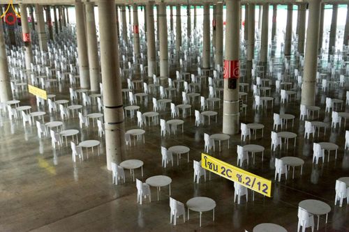 ภาพ No.214482:วันที่ 31 มีนาคม พ.ศ. 2568 ประชุมทีมงานการจัดถวายภัตตาหารพระ  เพื่องานวันถวายมหาสังฆทาน 40,000 กว่าวัด  วันคุ้มครองโลก ณ วัดพระธรรมกาย