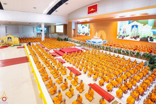 ภาพ No.84291:พิธีเจริญพระพุทธมนต์ ปฏิบัติธรรม เจริญสมาธิภาวนา เพื่อถวายพระพรชัยมงคล และถวายพระราชกุศลแด่พระบาทสมเด็จพระปรเมนทรรามาธิบดีศรีสินทรมหาวชิราลงกรณ พระวชิรเกล้าเจ้าอยู่หัว เนื่องในวันเฉลิมพระชนมพรรษา วันที่ 28 กรกฎาคม พ.ศ. 2566