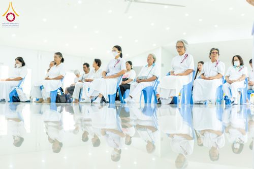 ภาพ No.238515:วันอาทิตย์ที่ 17 สิงหาคม พ.ศ. 2568 พิธีทอดผ้าป่าบำรุงศูนย์อบรมเยาวชนนครปฐม ครบรอบ 14 ปี และพิธีปลูกต้นไม้รอบสระเศรษฐี ณ ศูนย์อบรมเยาวชนนครปฐม