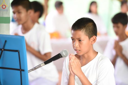 ภาพ No.133178:พิธีตัดปอยผม ธรรมทายาท โครงการสามเณรฟื้นฟูพระพุทธศาสนาทั่วไทย ณ ศูนย์ปฏิบัติธรรมวิหารแดง ตำบลเจริญธรรม อำเภอวิหารแดง จ.สระบุรี  วันที่ 31  มีนาคม พ.ศ. 2567