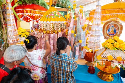 ภาพ No.93700:พิธีทอดกฐินสามัคคี ณ วัดมงคลพุกการาม จ.ปทุมธานี เพื่อปฏิสังขรณ์ถาวรวัตถุทุกสิ่ง วันอาทิตย์ที่ 12 พฤศจิกายน พ.ศ. 2566