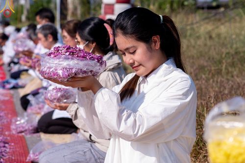ภาพ No.116586:พิธีต้อนรับพระธรรมยาตรา ปีที่ 12 ณ อนุสรณ์สถานบางปลา จ.นครปฐม วันที่ 21 มกราคม พ.ศ. 2567