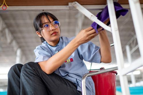 ภาพ No.60795:V.37 ยิ่งกว่าดี เพื่อ 80 ปีของพ่อ ภาพการเตรียมงานของหน่วยงานต่างๆ เพื่อพิธีฉลองอายุวัฒนมงคล 80 ปี หลวงพ่อธัมมชโย และรับถวายมหาสังฆทาน 10,000 กว่าวัดทั่วประเทศ ในวันคุ้มครองโลก วันจันทร์ที่ 22 เมษายน พ.ศ. 2567