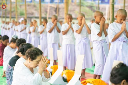 ภาพ No.62966:Photo Story  มหัศจรรย์วัดดงดินแดง Episode 2 โครงการบรรพชาอุปสมบทหมู่ ฟื้นฟูพระพุทธศาสนาทั่วไทย ณ วัดดงดินแดง อ.อมก๋อย จ.เชียงใหม่ วันที่ 3 เมษายน พ.ศ. 2567