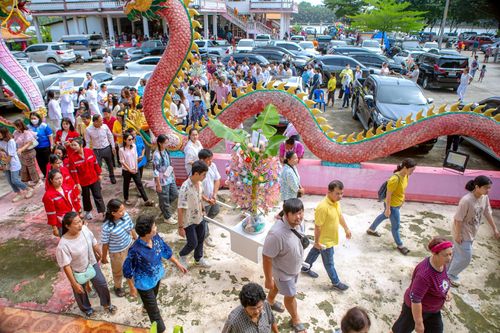 ภาพ No.163121:โครงการกฐินสามัคคีทั่วไทย 30,000 วัด บูชาธรรม 80 ปี หลวงพ่อธัมมชโย โดย คณะศิษยานุศิษย์วัดพระธรรมกาย ณ วัดยางตลาด อ.คลองเขื่อน จ.ฉะเชิงเทรา วันที่ 19 ตุลาคม พ.ศ. 2567