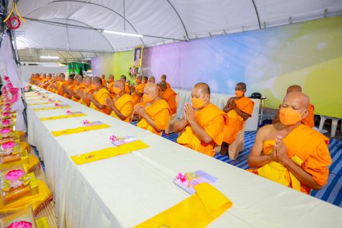 ภาพ No.118007:พิธีถวายภัตตาหารเป็นสังฆทาน แด่คณะพระธรรมยาตรา ปีที่ 12 วันที่ 24 มกราคม พ.ศ. 2567 ณ อนุสรณ์สถานบางนางแท่น จ.นครปฐม