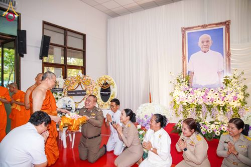 ภาพ No.315106:วันจันทร์ที่ 23 มีนาคม พ.ศ. 2569 พิธีบำเพ็ญกุศล คุณพ่อณรงค์ จินตมากุล  สิริอายุ 99 ปี 11 เดือน โยมบิดา พระครูปลัดรัตนวีรวัฒน์ (รังสฤษดิ์ อิทฺธิจินตโก) ที่ปรึกษาเจ้าคณะจังหวัดปทุมธานี เจ้าอาวาสวัดพระธรรมกาย  ณ ห้องปลูกศรัทธา 2 วัดพระธรรมกาย ปทุมธานี