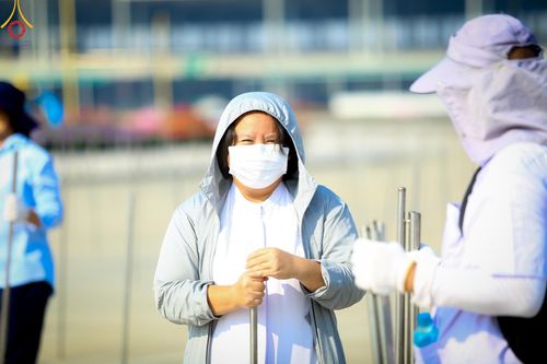 ภาพ No.124073:V.26 มาฆะ มากันนะ การรับบุญเตรียมงาน ของเจ้าหน้าที่หน่วยงานต่างๆ เพื่อวันมาฆบูชา วันเสาร์ที่ 24 กุมภาพันธ์  พ.ศ. 2567 ณ วัดพระธรรมกาย จ.ปทุมธานี