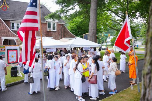 ภาพ No.144673:พิธีประดิษฐานลูกนิมิตมหาสมบัติ ผูกสีมาสถาปนาอุโบสถ บูชาธรรม ๘๐ ปี หลวงพ่อธัมมชโย วันอาทิตย์ที่ ๓๐ มิถุนายน พ.ศ. ๒๕๖๗ วัดพระธรรมกายนิวเจอร์ซี ประเทศสหรัฐอเมริกา