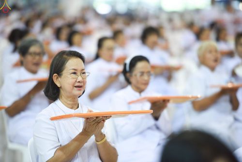 ภาพ No.240658:วันพุธที่ 27 สิงหาคม พ.ศ. 2568 พิธีทอดผ้าป่าเพื่อสร้างอาคาร  82 ปี หลวงพ่อธัมมชโย สมทบกฐินวัดพระธรรมกาย และกฐิน 30,000 วัดทั่วประเทศ ครั้งที่ 1