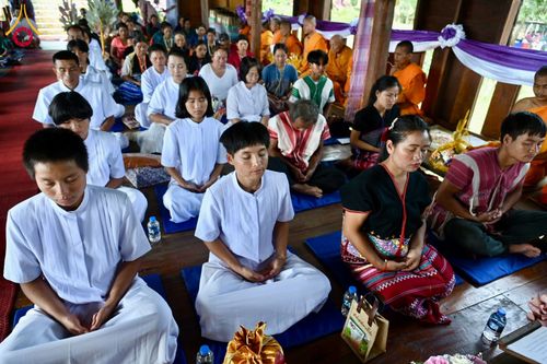 ภาพ No.176687:พิธีทอดกฐิน สำนักสงฆ์เคาะทีโคะ อ.ท่าสองยาง จ.ตาก ในโครงการกฐินสามัคคีทั่วไทย 30,000 วัด บูชาธรรม 80 ปี หลวงพ่อธัมมชโย โดยคณะศิษยานุศิษย์วัดพระธรรมกาย วันที่ 10 พฤศจิกายน พ.ศ. 2567