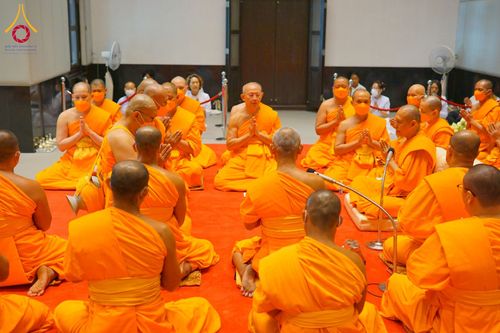 ภาพ No.62077:พิธีอุปสมบทในโครงการอุปสมบทหมู่ บูชาธรรมหลวงพ่อธัมมชโย พ.ศ.2567 ณ อุโบสถ วัดพระธรรมกาย จ.ปทุมธานี วันที่ 13-15 เมษายน พ.ศ. 2567