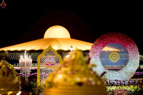 ภาพ No.241147:วันพุธที่ 27 สิงหาคม พ.ศ. 2568 พิธีฉลองชัยสวดมนต์ บทธัมมจักกัปปวัตตนสูตร ครบ 7,650,575,757 จบ ในวันธรรมชัย วัดพระธรรมกาย